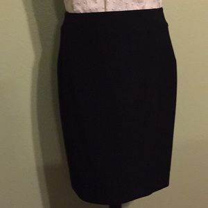 Black pencil skirt